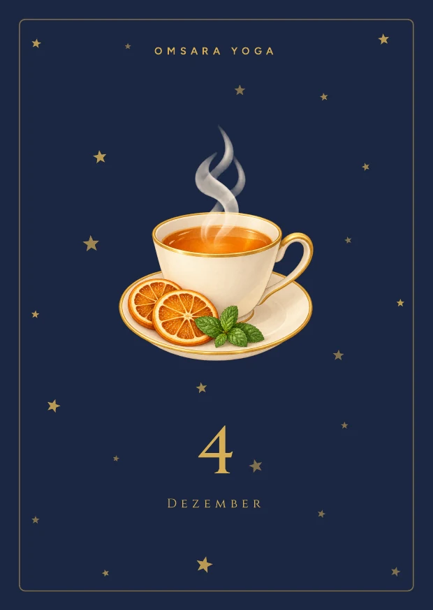 Vorderseite der Karte für den 4. Dezember